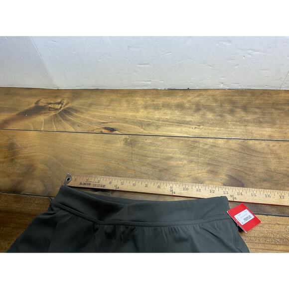 NWT SPANX Booty Boost Active Skirt Around 7/8 Leggings Medium Dark Palm - Picture 12 of 14